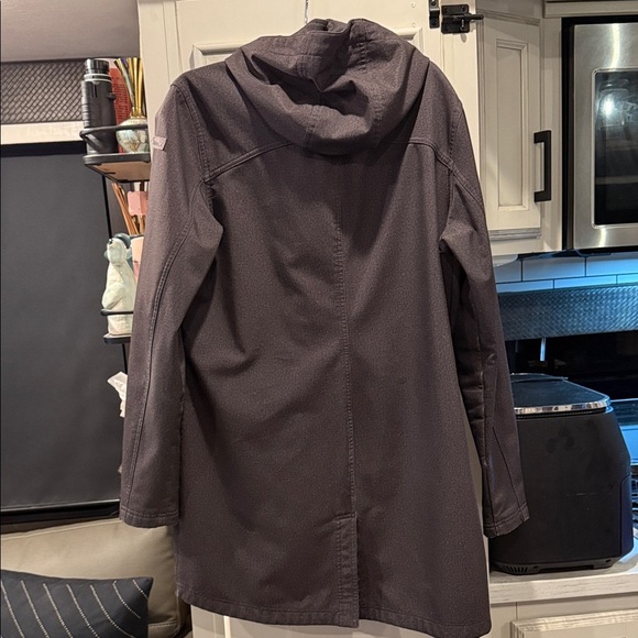 Avalanche Women's Dark Gray Hooded Utility Jacket size L - Picture 6 of 6